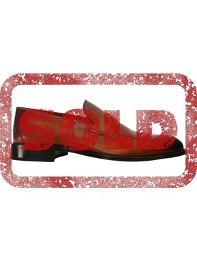 SOLD DO Not BUY Vinci‎ The Marinka Brown Leather Penny Loafer Shoes